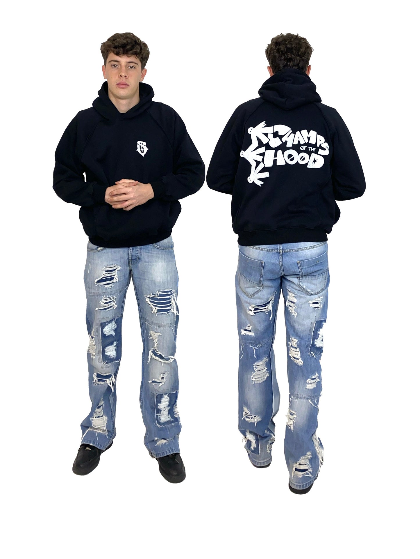 9324 Outfit (Hoodie + Denim)