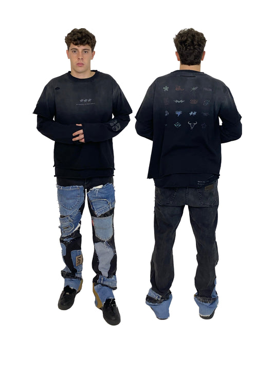 9324 Outfit (Long + Denim)